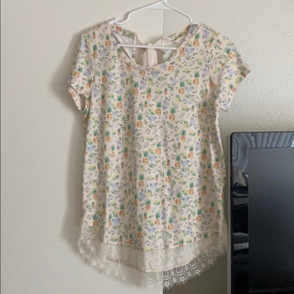 LC Lauren Conrad pineapple top